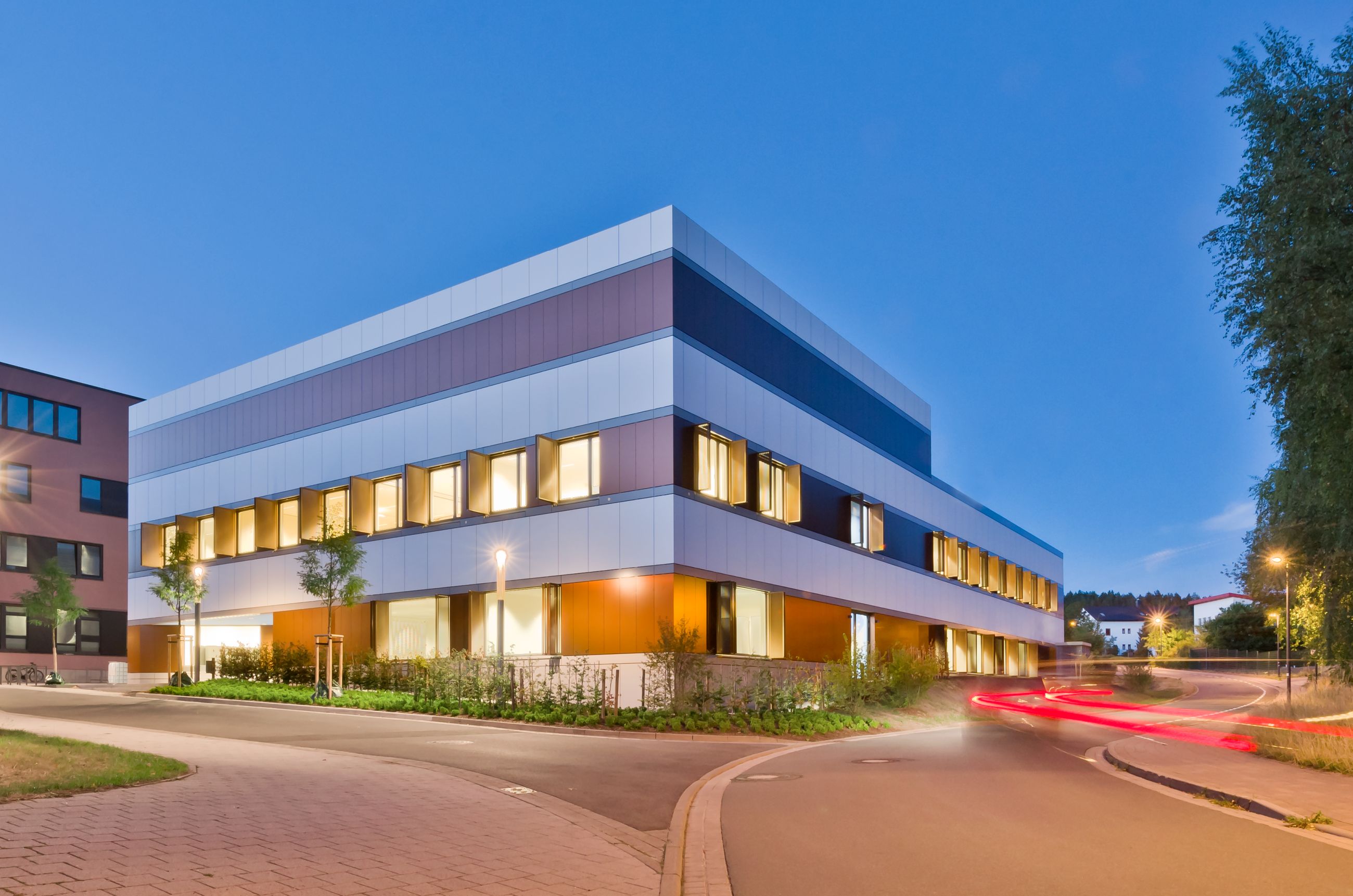 Fotografie Fakultätsgebäude Ilmenau Thüringen Deutschland